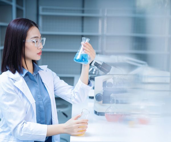 doctor examining something