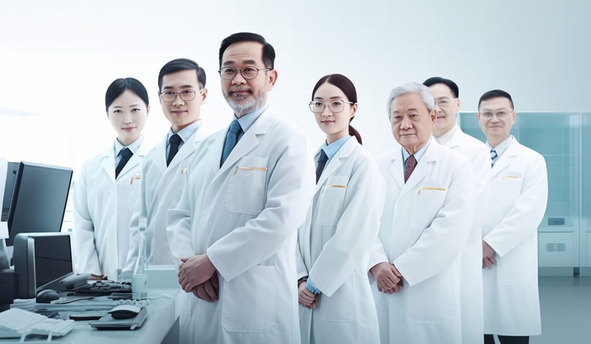 a group of doctors