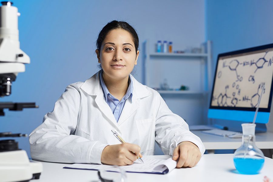 doctor smiling